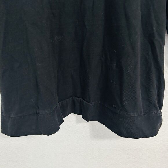 Loft Plus Top Women 24/26 Black Floral Embroidery Sweatshirt Cottage Casual Cozy - Picture 8 of 13